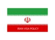 Iran's visa regulations