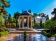 tomb of Hafez (Hafezie) in Shiraz