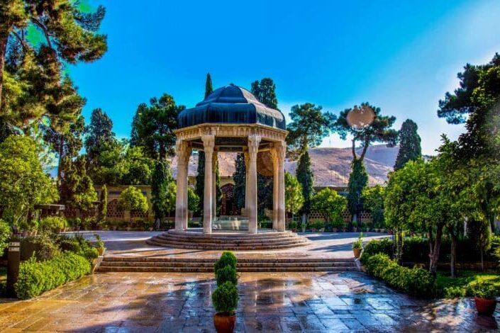 tomb of Hafez (Hafezie) in Shiraz