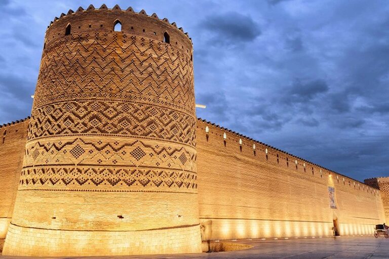 Arg-e Karim Khan Citadel in Shiraz, a major monument from the Zand Dynasty period of Iran