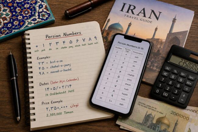 Numbers in Iran