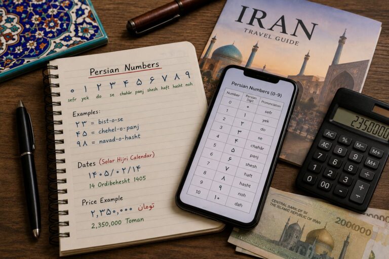 Numbers in Iran