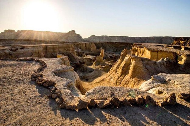 Valley of Stars in Qeshm Island, the Persian Gulf, Iran