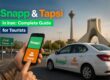 Snapp & Tapsi ride-hailing apps in Iran