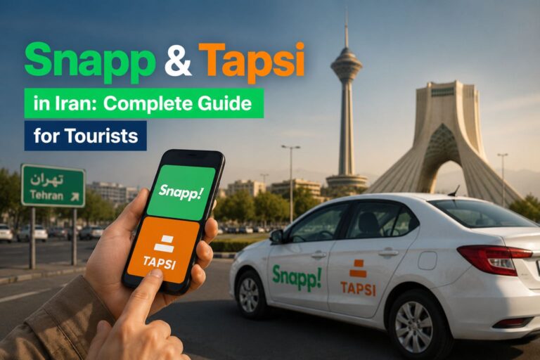 Snapp & Tapsi ride-hailing apps in Iran
